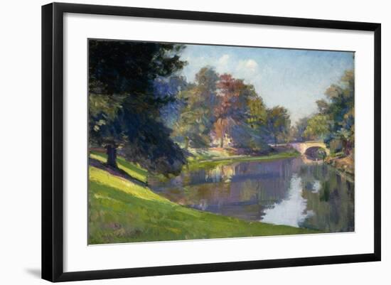 Le Bois de Bruxelles-Hippolyte Petitjean-Framed Giclee Print