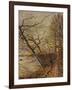 Le Bois Des Roches, Veneux-Nadon, 1880-Alfred Sisley-Framed Giclee Print