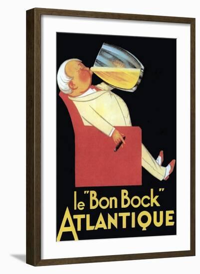 Le Bon Bock Atlantique-null-Framed Giclee Print