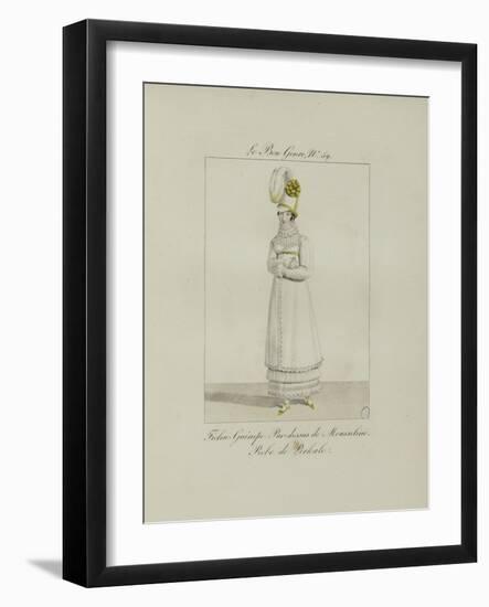 Le Bon Genre: Observations About the Parisian Fashion and Customs-Pierre Antoine Leboux De La Mesangere-Framed Giclee Print