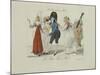 Le Bon Genre: Observations About the Parisian Fashion and Customs-Pierre Antoine Leboux De La Mesangere-Mounted Giclee Print