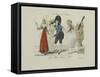 Le Bon Genre: Observations About the Parisian Fashion and Customs-Pierre Antoine Leboux De La Mesangere-Framed Stretched Canvas