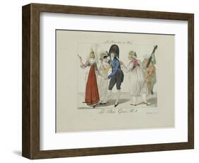 Le Bon Genre: Observations About the Parisian Fashion and Customs-Pierre Antoine Leboux De La Mesangere-Framed Giclee Print