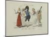 Le Bon Genre: Observations About the Parisian Fashion and Customs-Pierre Antoine Leboux De La Mesangere-Mounted Giclee Print