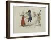 Le Bon Genre: Observations About the Parisian Fashion and Customs-Pierre Antoine Leboux De La Mesangere-Framed Giclee Print