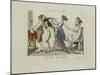 Le Bon Genre: Observations About the Parisian Fashion and Customs-Pierre Antoine Leboux De La Mesangere-Mounted Giclee Print