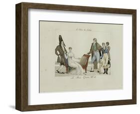 Le Bon Genre: Observations About the Parisian Fashion and Customs-Pierre Antoine Leboux De La Mesangere-Framed Giclee Print