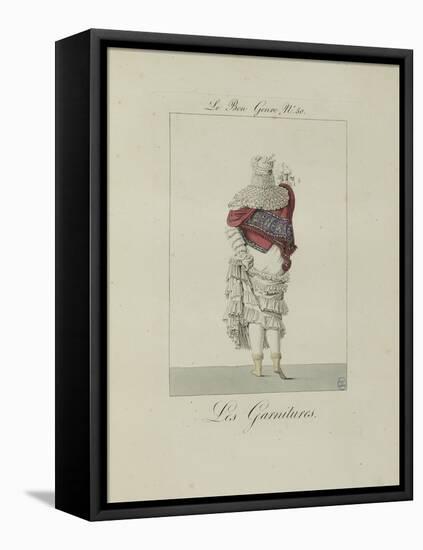 Le Bon Genre: Observations About the Parisian Fashion and Customs-Pierre Antoine Leboux De La Mesangere-Framed Stretched Canvas