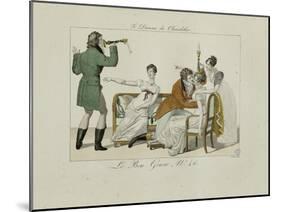 Le Bon Genre: Observations About the Parisian Fashion and Customs-Pierre Antoine Leboux De La Mesangere-Mounted Giclee Print