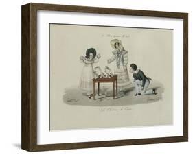 Le Bon Genre: Observations About the Parisian Fashion and Customs-Pierre Antoine Leboux De La Mesangere-Framed Giclee Print