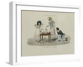 Le Bon Genre: Observations About the Parisian Fashion and Customs-Pierre Antoine Leboux De La Mesangere-Framed Giclee Print