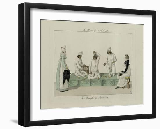 Le Bon Genre: Observations About the Parisian Fashion and Customs-Pierre Antoine Leboux De La Mesangere-Framed Giclee Print