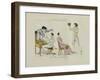 Le Bon Genre: Observations About the Parisian Fashion and Customs-Pierre Antoine Leboux De La Mesangere-Framed Giclee Print