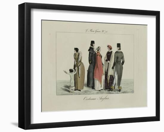 Le Bon Genre: Observations About the Parisian Fashion and Customs-Pierre Antoine Leboux De La Mesangere-Framed Giclee Print