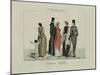 Le Bon Genre: Observations About the Parisian Fashion and Customs-Pierre Antoine Leboux De La Mesangere-Mounted Giclee Print