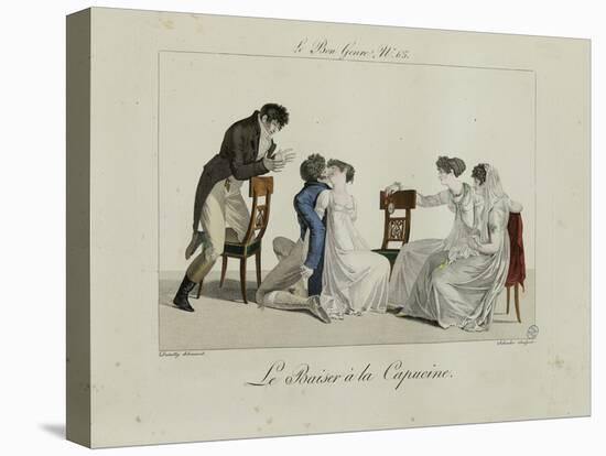 Le Bon Genre: Observations About the Parisian Fashion and Customs-Pierre Antoine Leboux De La Mesangere-Stretched Canvas