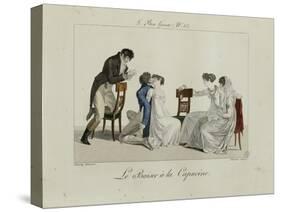 Le Bon Genre: Observations About the Parisian Fashion and Customs-Pierre Antoine Leboux De La Mesangere-Stretched Canvas