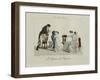 Le Bon Genre: Observations About the Parisian Fashion and Customs-Pierre Antoine Leboux De La Mesangere-Framed Giclee Print