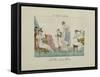 Le Bon Genre: Observations About the Parisian Fashion and Customs-Pierre Antoine Leboux De La Mesangere-Framed Stretched Canvas