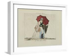 Le Bon Genre: Observations About the Parisian Fashion and Customs-Pierre Antoine Leboux De La Mesangere-Framed Giclee Print