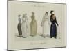 Le Bon Genre: Observations About the Parisian Fashion and Customs-Pierre Antoine Leboux De La Mesangere-Mounted Giclee Print