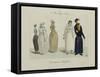 Le Bon Genre: Observations About the Parisian Fashion and Customs-Pierre Antoine Leboux De La Mesangere-Framed Stretched Canvas