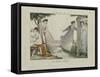 Le Bon Genre: Observations About the Parisian Fashion and Customs-Pierre Antoine Leboux De La Mesangere-Framed Stretched Canvas