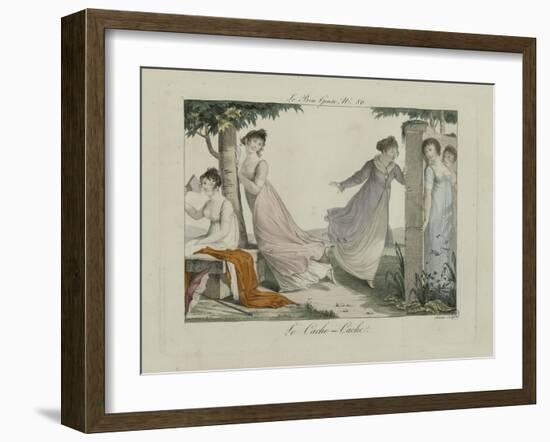 Le Bon Genre: Observations About the Parisian Fashion and Customs-Pierre Antoine Leboux De La Mesangere-Framed Giclee Print