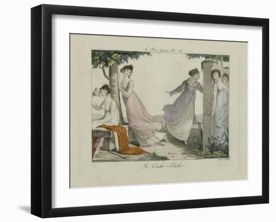 Le Bon Genre: Observations About the Parisian Fashion and Customs-Pierre Antoine Leboux De La Mesangere-Framed Giclee Print