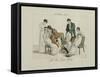 Le Bon Genre: Observations About the Parisian Fashion and Customs-Pierre Antoine Leboux De La Mesangere-Framed Stretched Canvas