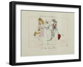 Le Bon Genre: Observations About the Parisian Fashion and Customs-Pierre Antoine Leboux De La Mesangere-Framed Giclee Print