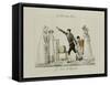 Le Bon Genre: Observations About the Parisian Fashion and Customs-Pierre Antoine Leboux De La Mesangere-Framed Stretched Canvas