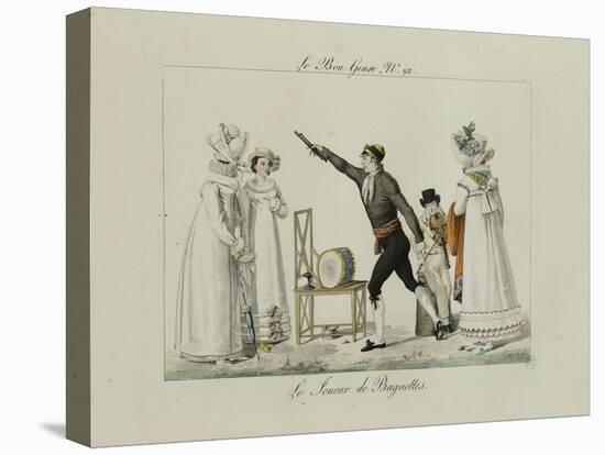 Le Bon Genre: Observations About the Parisian Fashion and Customs-Pierre Antoine Leboux De La Mesangere-Stretched Canvas