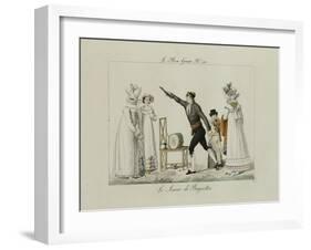 Le Bon Genre: Observations About the Parisian Fashion and Customs-Pierre Antoine Leboux De La Mesangere-Framed Giclee Print