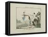 Le Bon Genre: Observations About the Parisian Fashion and Customs-Pierre Antoine Leboux De La Mesangere-Framed Stretched Canvas