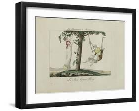 Le Bon Genre: Observations About the Parisian Fashion and Customs-Pierre Antoine Leboux De La Mesangere-Framed Giclee Print