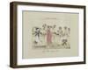 Le Bon Genre: Observations About the Parisian Fashion and Customs-Pierre Antoine Leboux De La Mesangere-Framed Giclee Print