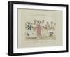 Le Bon Genre: Observations About the Parisian Fashion and Customs-Pierre Antoine Leboux De La Mesangere-Framed Giclee Print