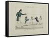 Le Bon Genre: Observations About the Parisian Fashion and Customs-Pierre Antoine Leboux De La Mesangere-Framed Stretched Canvas