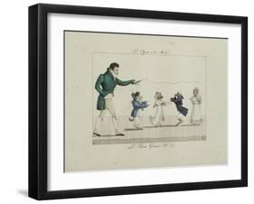 Le Bon Genre: Observations About the Parisian Fashion and Customs-Pierre Antoine Leboux De La Mesangere-Framed Giclee Print