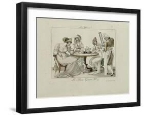 Le Bon Genre: Observations About the Parisian Fashion and Customs-Pierre Antoine Leboux De La Mesangere-Framed Giclee Print