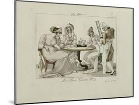 Le Bon Genre: Observations About the Parisian Fashion and Customs-Pierre Antoine Leboux De La Mesangere-Mounted Giclee Print