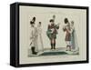 Le Bon Genre: Observations About the Parisian Fashion and Customs-Pierre Antoine Leboux De La Mesangere-Framed Stretched Canvas