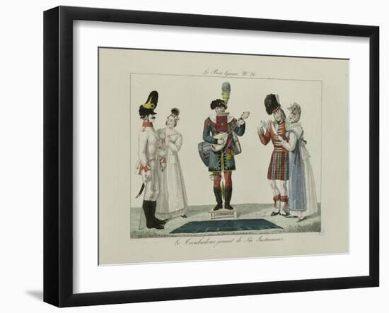 Le Bon Genre: Observations About the Parisian Fashion and Customs-Pierre Antoine Leboux De La Mesangere-Framed Giclee Print