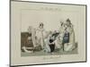 Le Bon Genre: Observations About the Parisian Fashion and Customs-Pierre Antoine Leboux De La Mesangere-Mounted Giclee Print