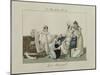 Le Bon Genre: Observations About the Parisian Fashion and Customs-Pierre Antoine Leboux De La Mesangere-Mounted Giclee Print