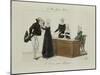 Le Bon Genre: Observations About the Parisian Fashion and Customs-Pierre Antoine Leboux De La Mesangere-Mounted Giclee Print