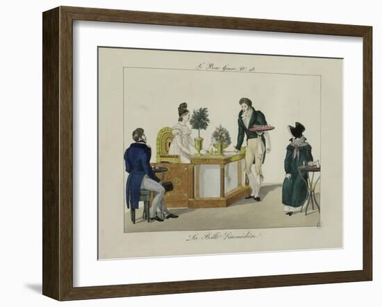 Le Bon Genre: Observations About the Parisian Fashion and Customs-Pierre Antoine Leboux De La Mesangere-Framed Giclee Print