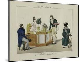 Le Bon Genre: Observations About the Parisian Fashion and Customs-Pierre Antoine Leboux De La Mesangere-Mounted Giclee Print
