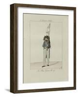 Le Bon Genre: Observations About the Parisian Fashion and Customs-Pierre Antoine Leboux De La Mesangere-Framed Giclee Print